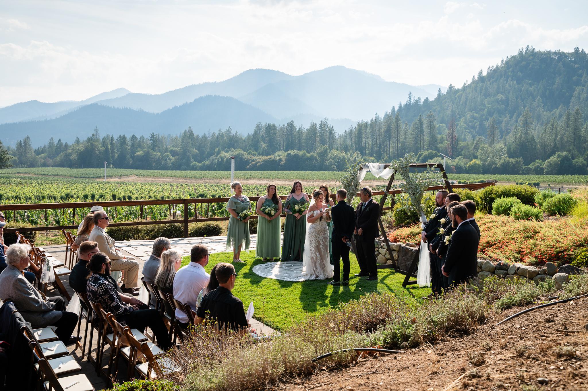 Wedding at Vista 222 Grants Pass
